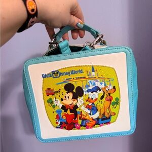 Disney Parks 50th Anniversary Lunchbox Loungefly Crossbody